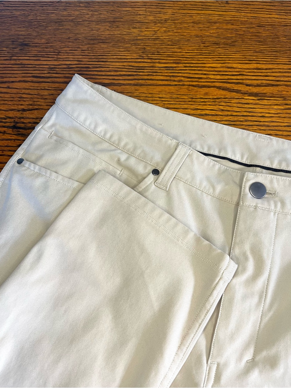Lululemon Pants Mens 34 Tan Beige ABC Commission Chino Warpstreme Tech 34x28